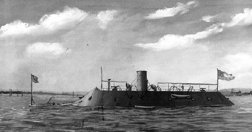 Первые броненосцы, ironclads, Война Севера и Юга на море. Очерк Александра Морозова