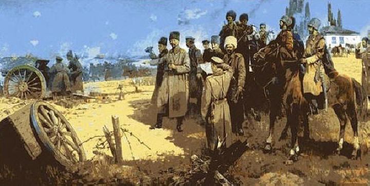 Корнилов. Книги о гражданской войне в России, скачать бесплатно, без регистрации - Ледяной Поход, Африкан Богаевский