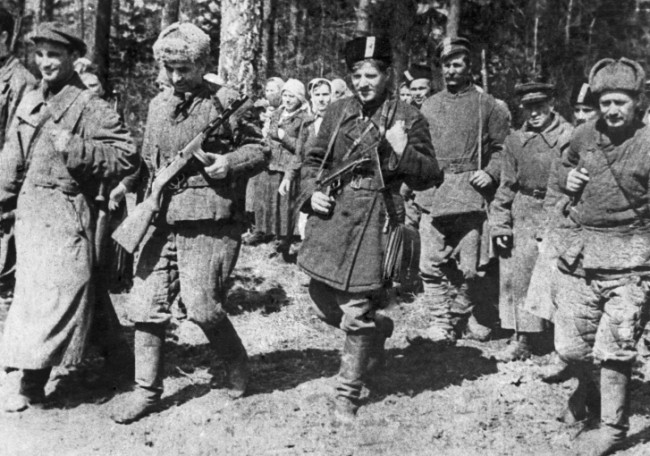 Партизаны Великой Отечественной войны