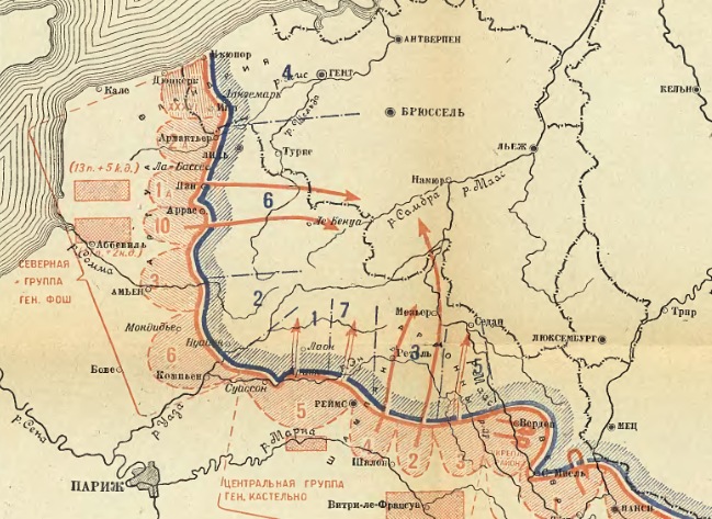 Календарь первой мировой войны