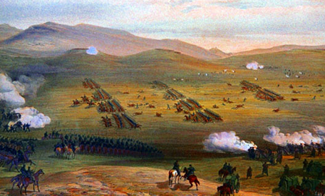 Легкая бригада перед атакой - худ. William Simpson, фильм Атака легкой кавалерии, 1936