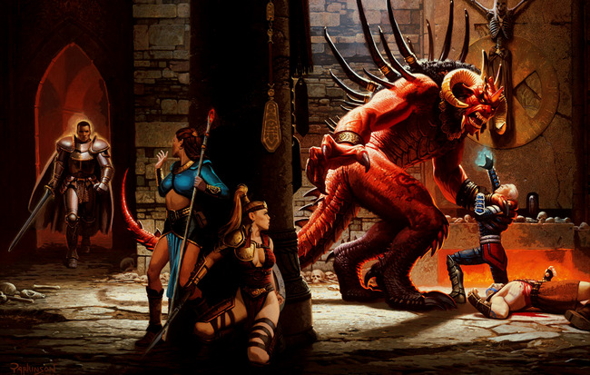 Diablo, обзор, классы, билды, скриншоты.