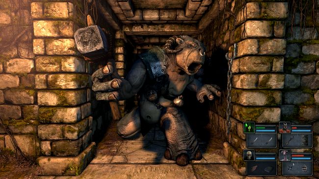 Legend of Grimrock - обзор, прохождение, скриншоты, советы, огр