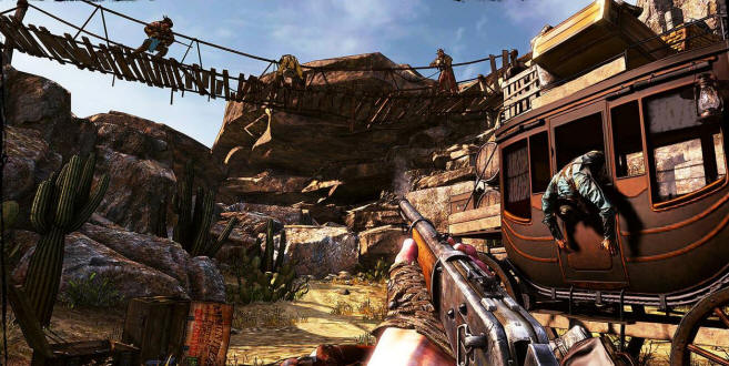 Стратегии, военные игры, военные шутеры, Call of Juarez: Gunslinger, все здесь