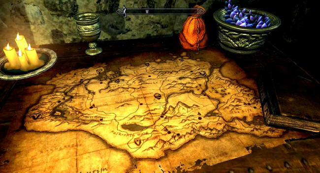 Skyrim - игра, обзор, прохождение, скриншоты, карта мира