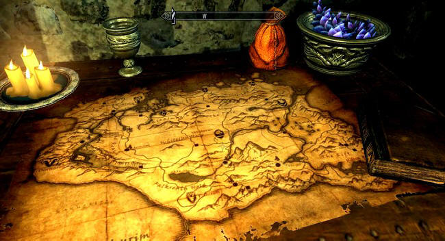 Skyrim - игра, обзор, прохождение, скриншоты, карта мира