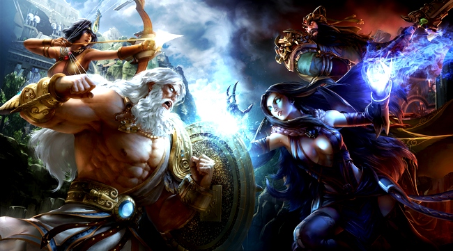 Smite, обзор, боги