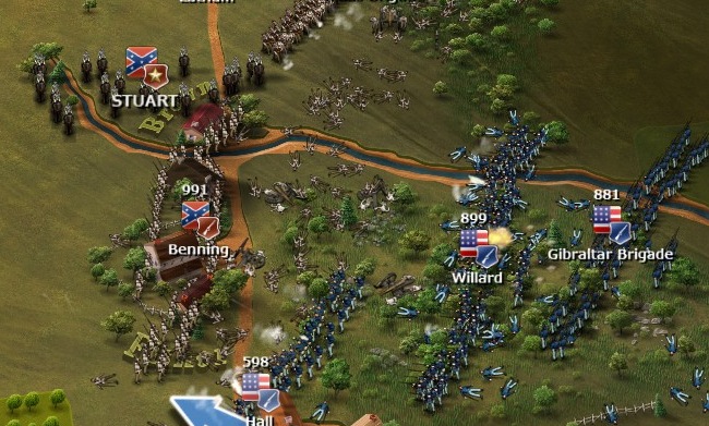 Gettysburg, скриншоты
