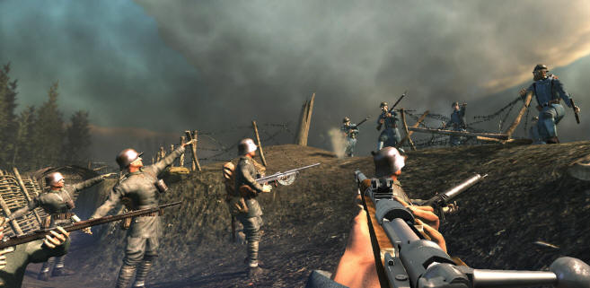 Стратегии, военные игры, военные шутеры, Верден, Verdun