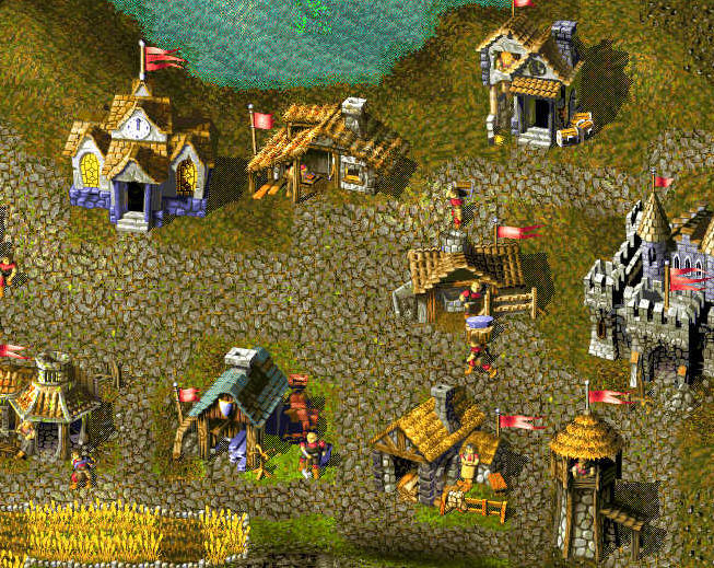 Игры, стратегии, военные, вэргейм, Knights and Merchants