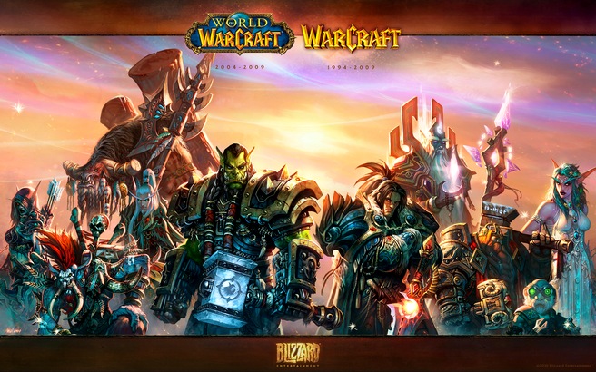 WoW, Warcraft, обзор, обои