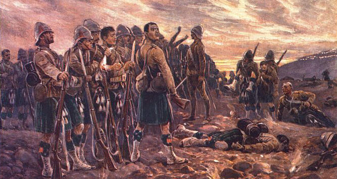 Black Watch после сражения при Магерсфонтейне, Англо-Бурская война