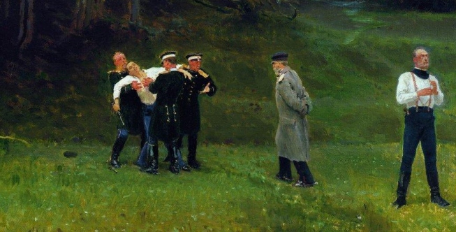 Илья Репин - "Дуэль"