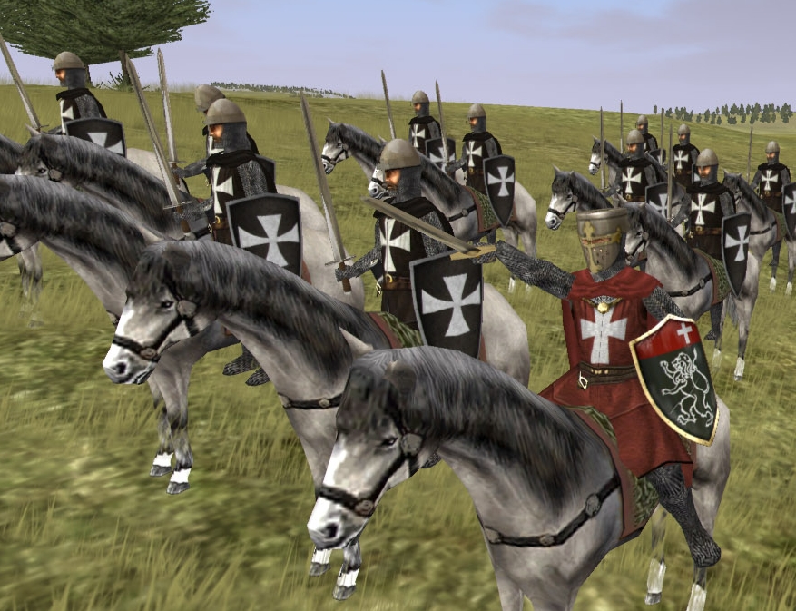 Скачать мод крестоносцы mount and blade warband