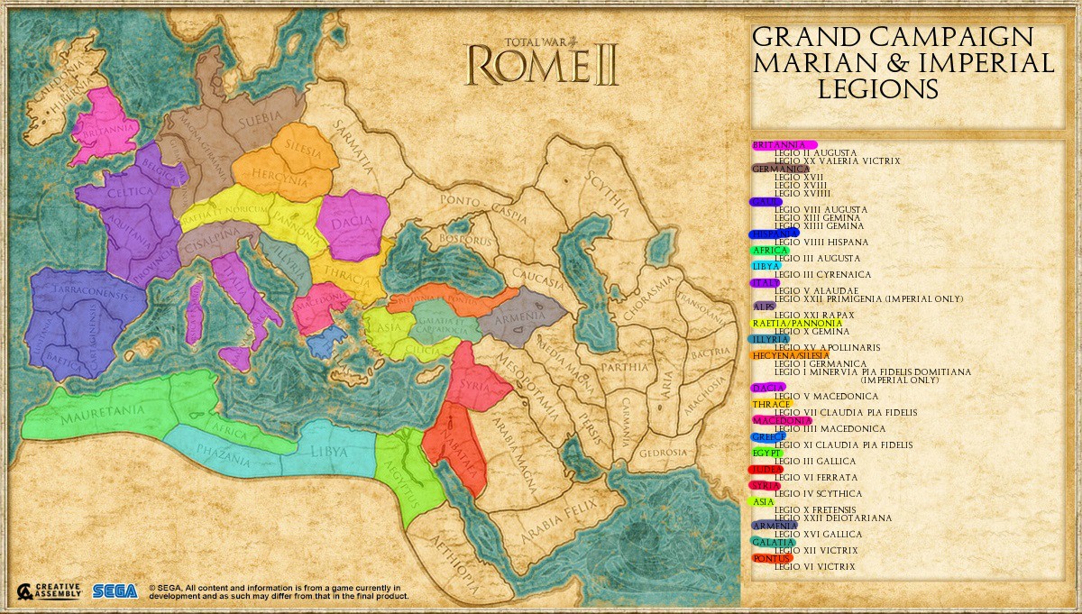 Total war rome 2 resource map
