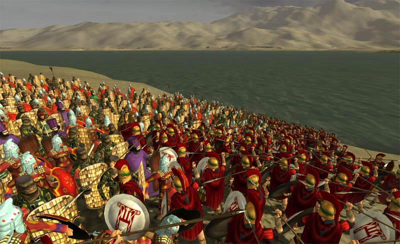 Rome total war мод 300 спартанцев скачать