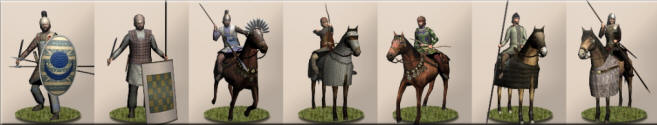 Юниты из мода для Rome: Total War