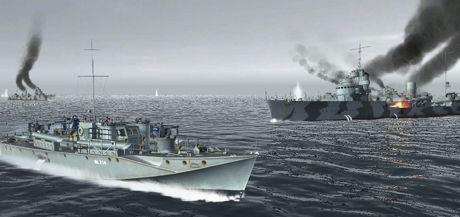  :  , PT Boats: Knights of the Sea   -   PC. 