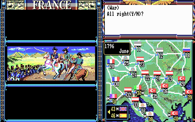 История играL'Empereur, 1992