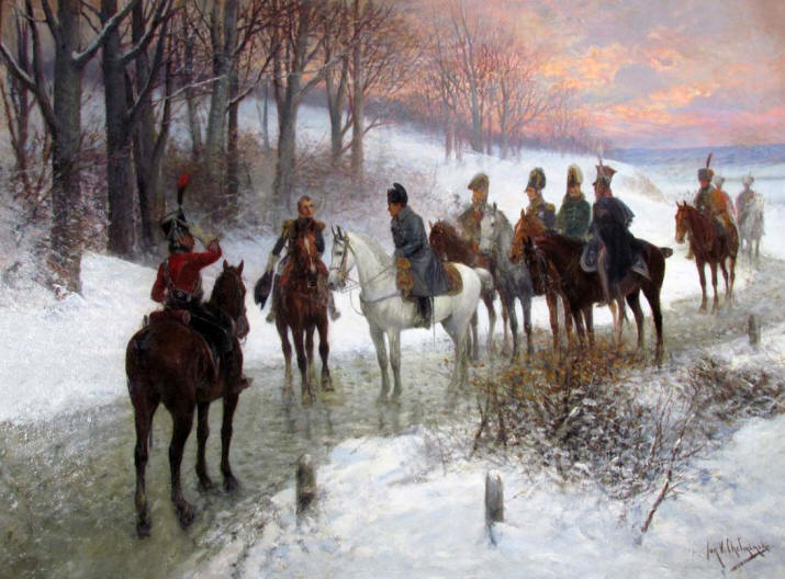Польская кампания Наполеона, художник Ян Хелминский