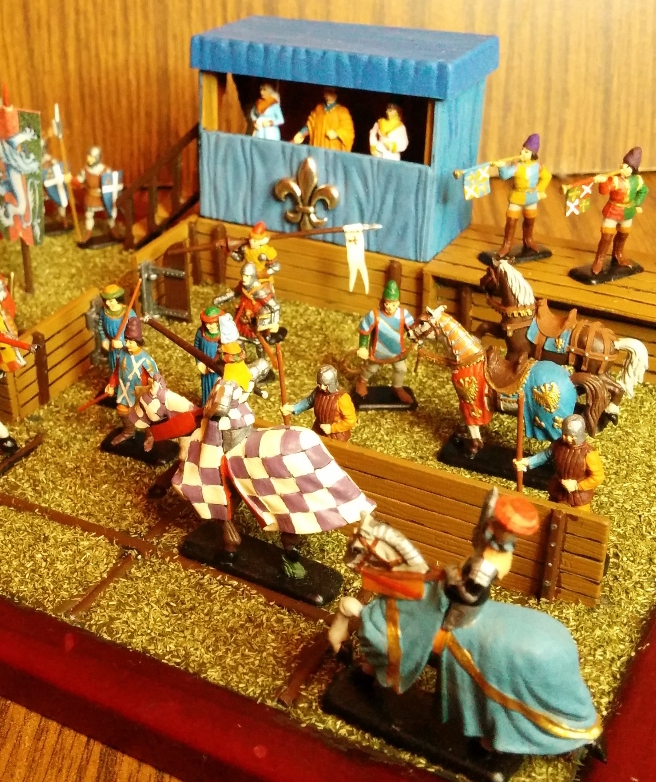 Пошаговая раскраска Medieval Tournement от Italeri. Раскраска солдатиков, военные миниатюры, диорамы на internetwars.ru