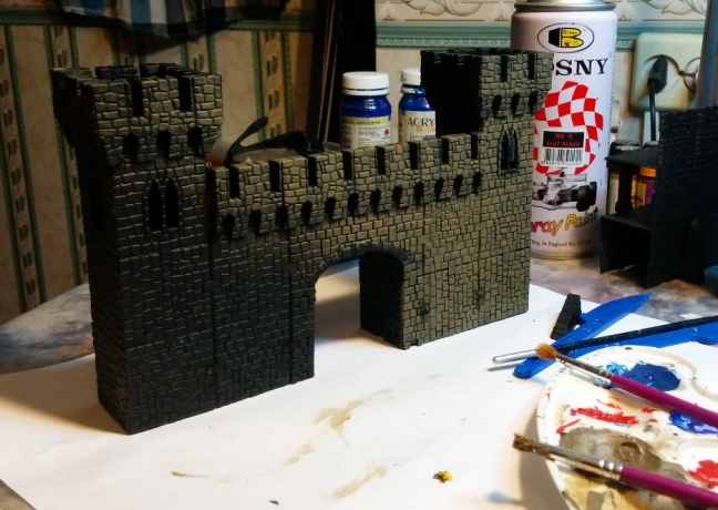 Подбор красок замок крестоносцев Castle Craft
